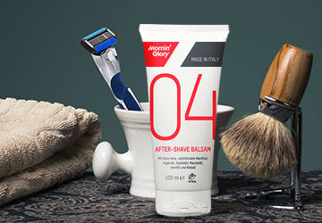 Mit After-Shave Balsam gegen Rasurbrand