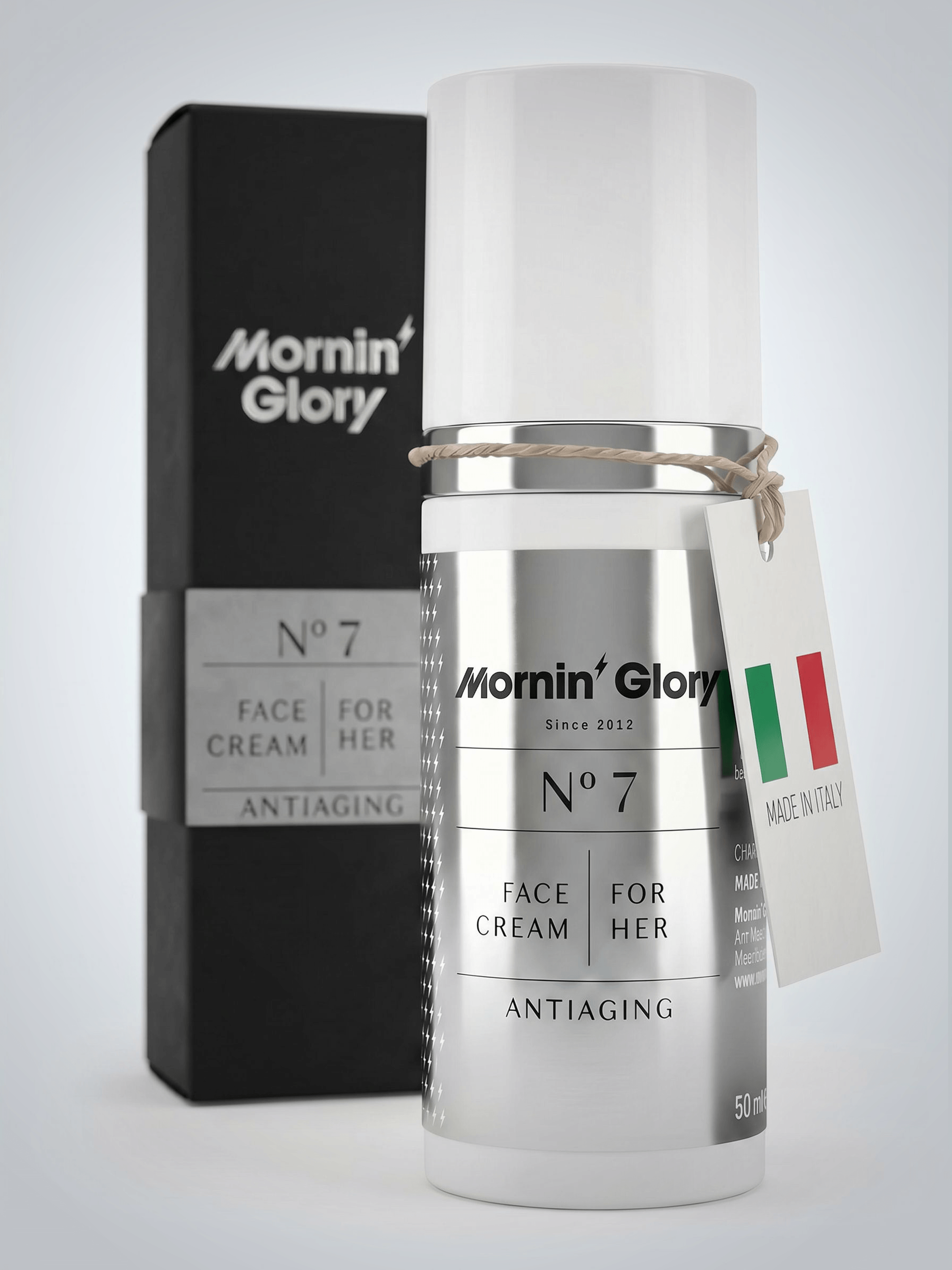 Mornin' Glory No. 7 Face Cream for Her Antiaging Gesichtscreme für reife Haut in hochwertiger 50-ml-Pumpflasche
