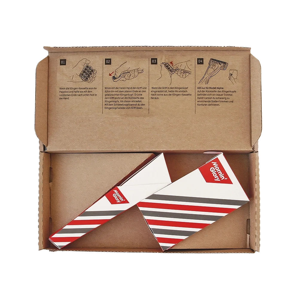 Starter Kit Freshman Rasierer und Klingen von Mornin Glory