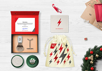 Nassrasur in edel: Das neue Gentleman Kit verschenken