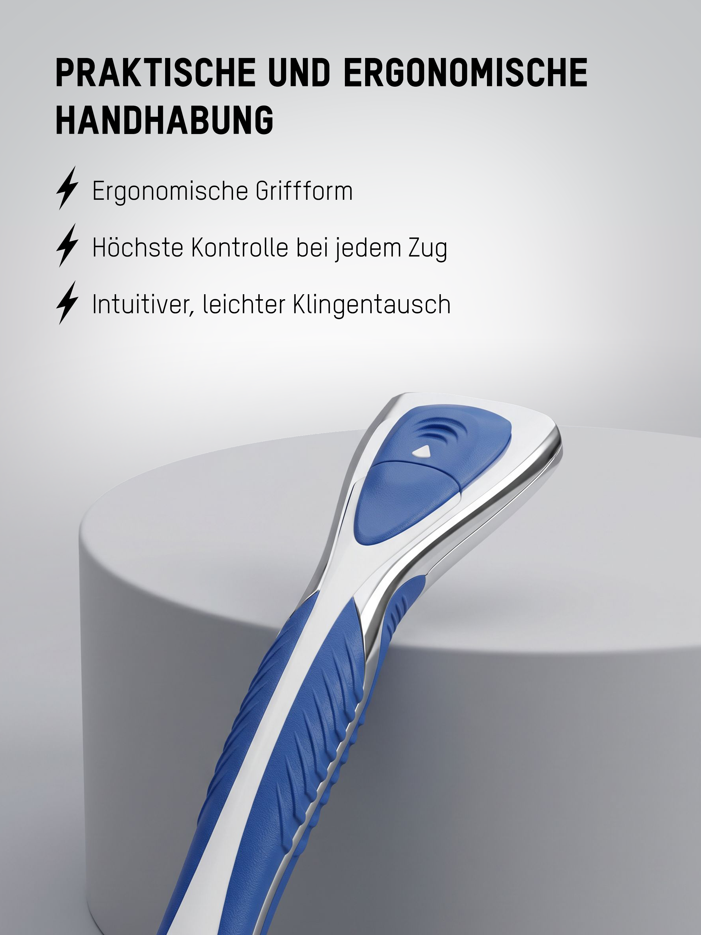 Alpha Starter Kit – 5 - Klingen - System -Ergonomische Griffform- Mornin' Glory
