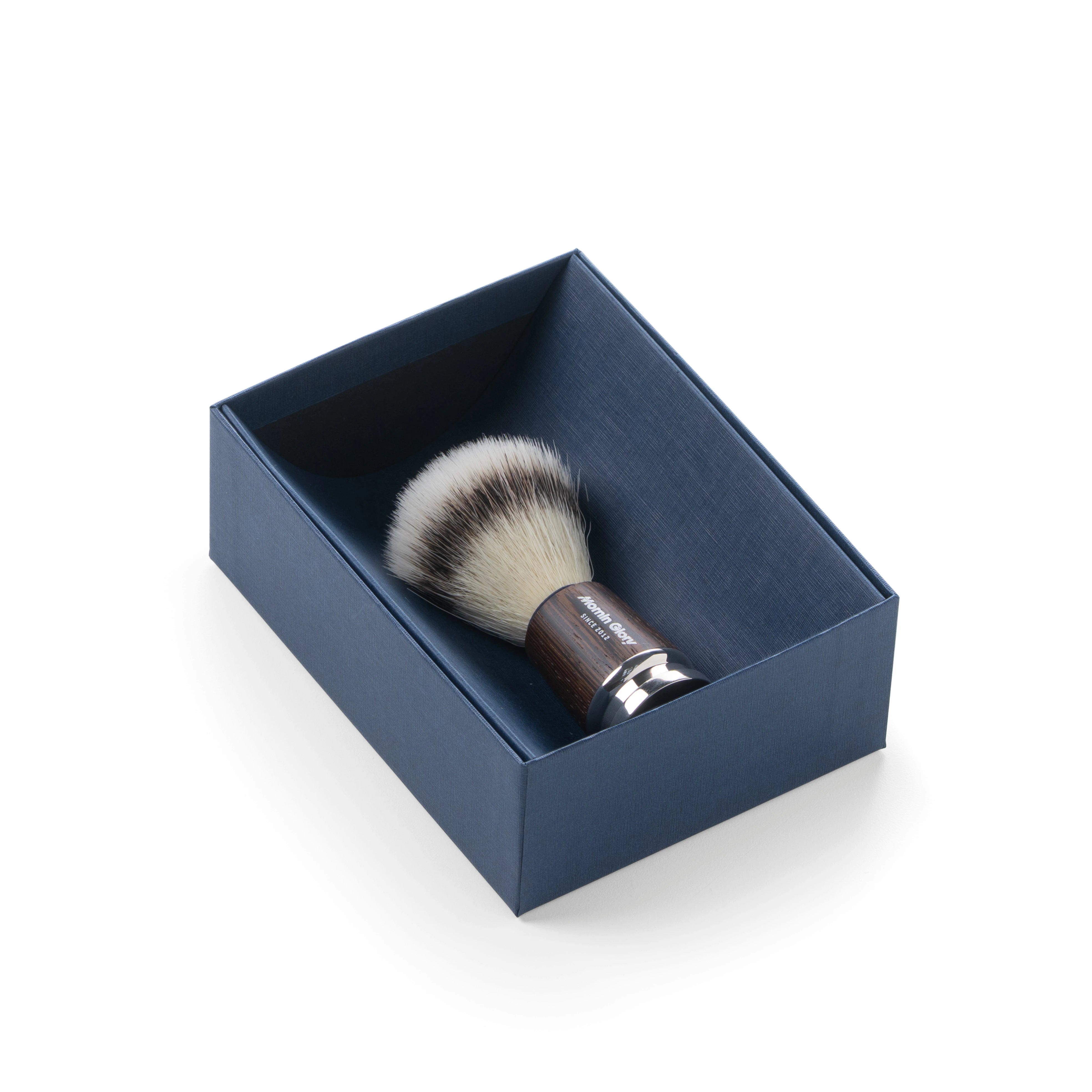 Rasierpinsel aus Wengé Holz